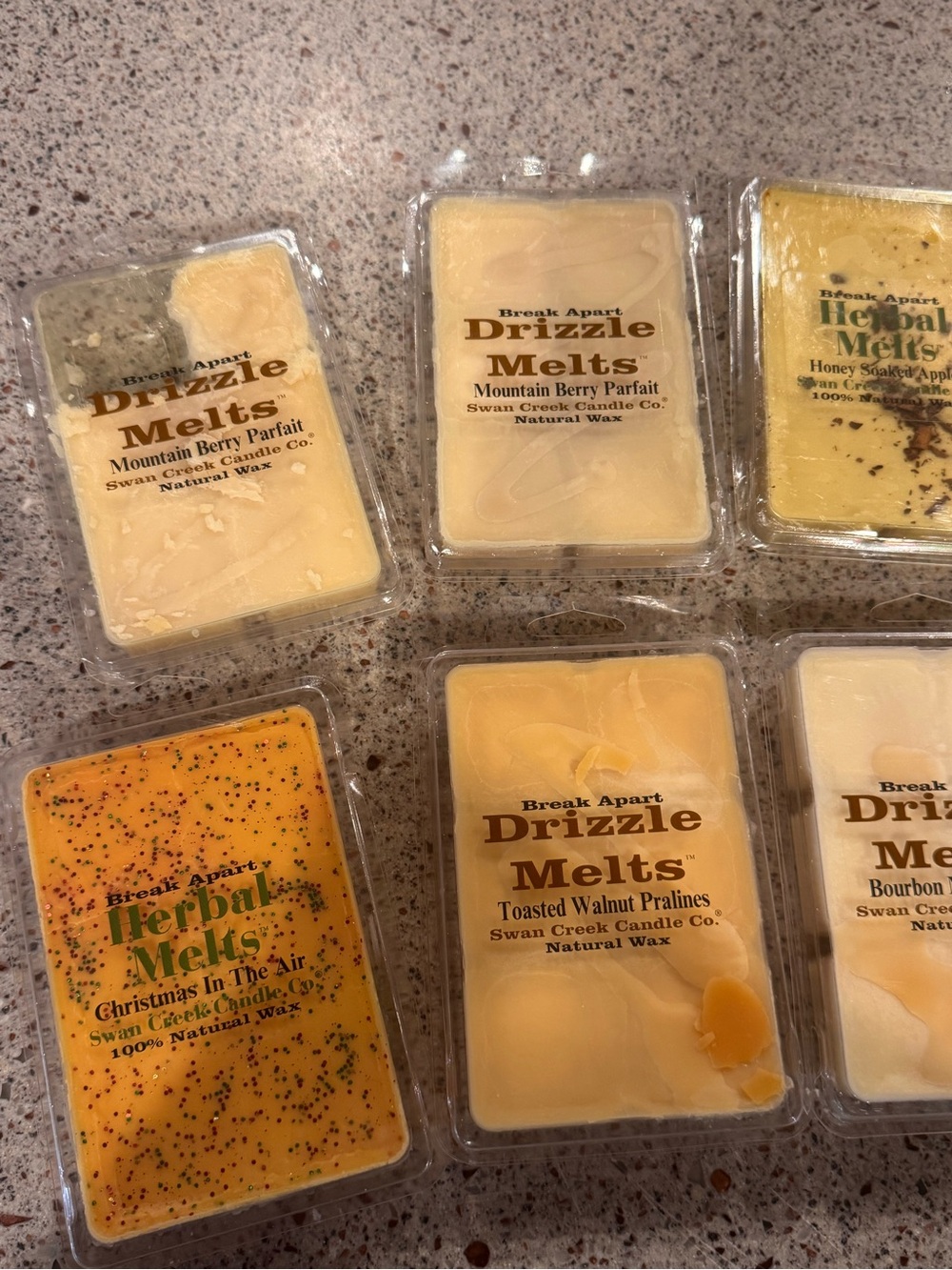 Swan Creek- Assorted Wax Melts - Drizzle Melts & Herbal Melts - Picture 2 of 3